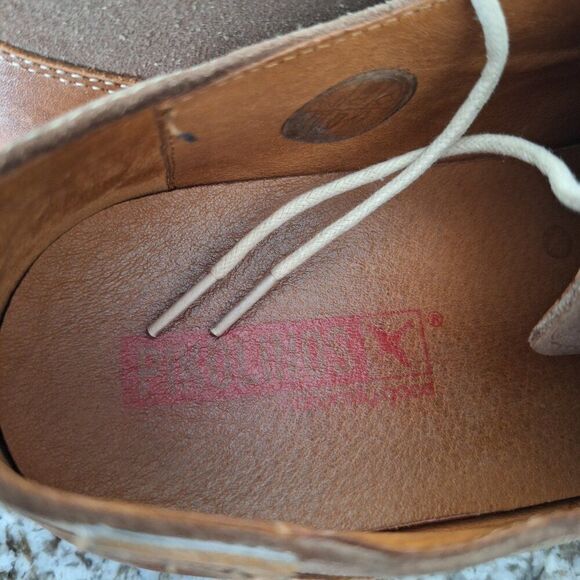 PIKOLINOS Brown Suede Oxford Shoes with  Laces  size 42 - Picture 7 of 10